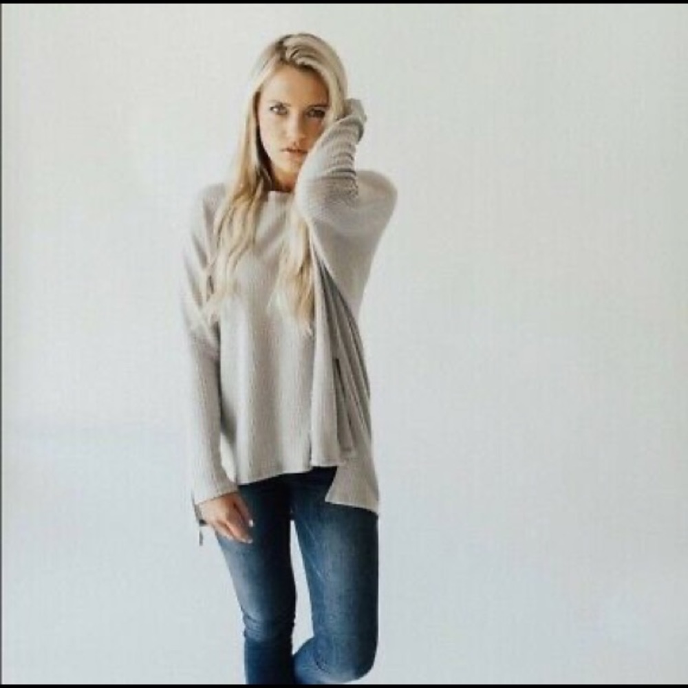CJLA Bradley Waffle Knit Top